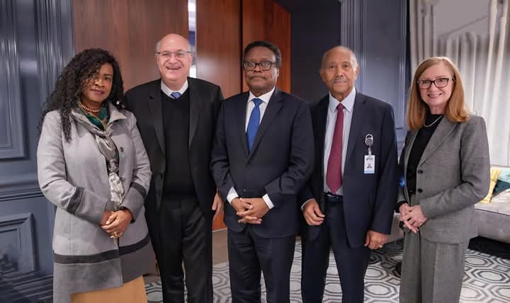 Le conseiller-président Fritz Alphonse Jean s'est entretenu avec le président de la BID